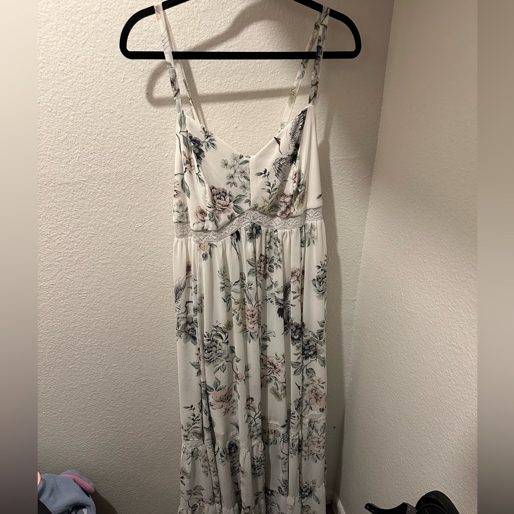 SOLD Size 00 Torrid Floral Maxi Dress